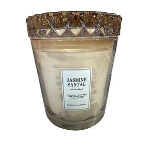 Leoben Company Jasmine Santal Candle 21.5oz Jar Jasmine Sandalwood Patchouli NEW